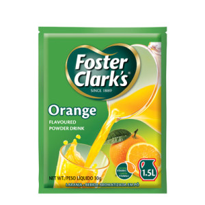 Bebida instantânea de laranja - Foster Clark's - 30g