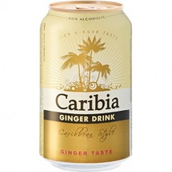 Cerveja de Gengibre sem Álcool - Caribia - 33cl