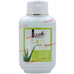 Leite clareador e hidratante Aloe Vera - Fair & White - 500ml